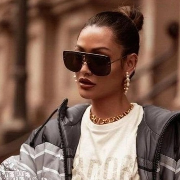 Dior ULTRADIORMU Shield Sunglasses GREY NWT - Picture 5 of 11